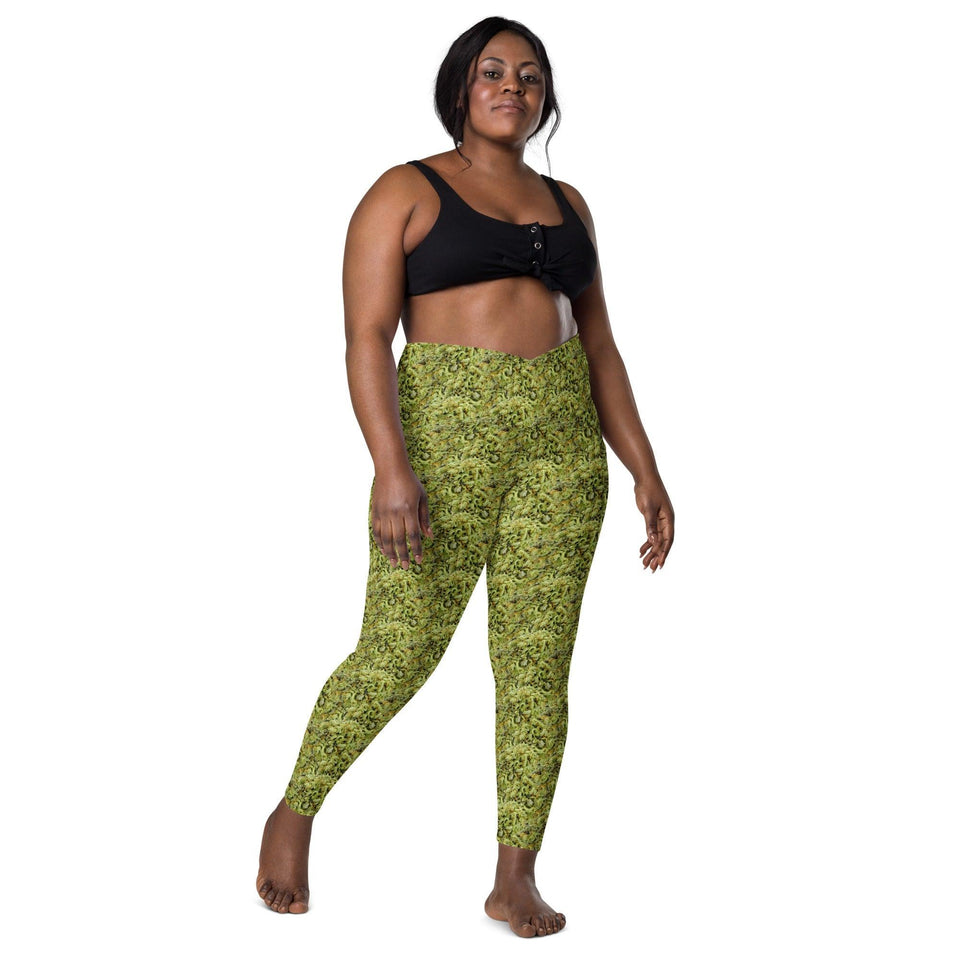 2XS Bud Camo Women's Crossover Leggings Budcamo