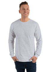 Sport Grey 2400 Men's Long Sleeve Shirt Gildan