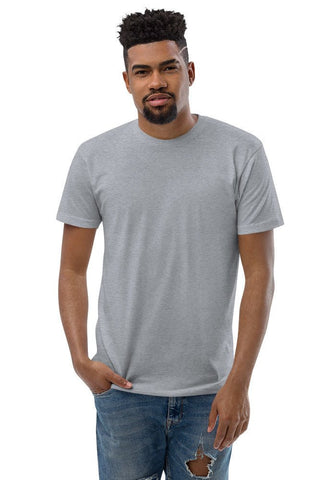 Heather Grey 3600 Men's Fitted T-Shirt Next Level